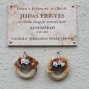 Hidas Frigyes emléktáblája I kerület Attila út 133