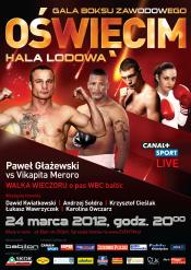 Gala Boksu Zawodowego: Paweł Głażewski vs Vikapita Meroro w walce o pas WBC Baltic w wadze półcięzkiej.